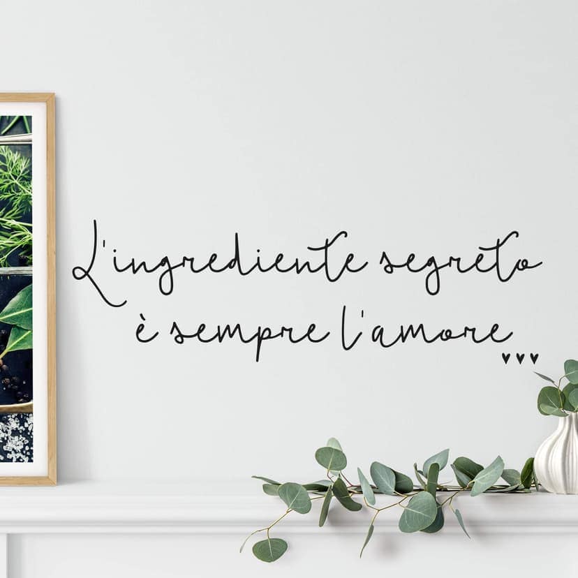 Adesivo murale - L'ingrediente segreto