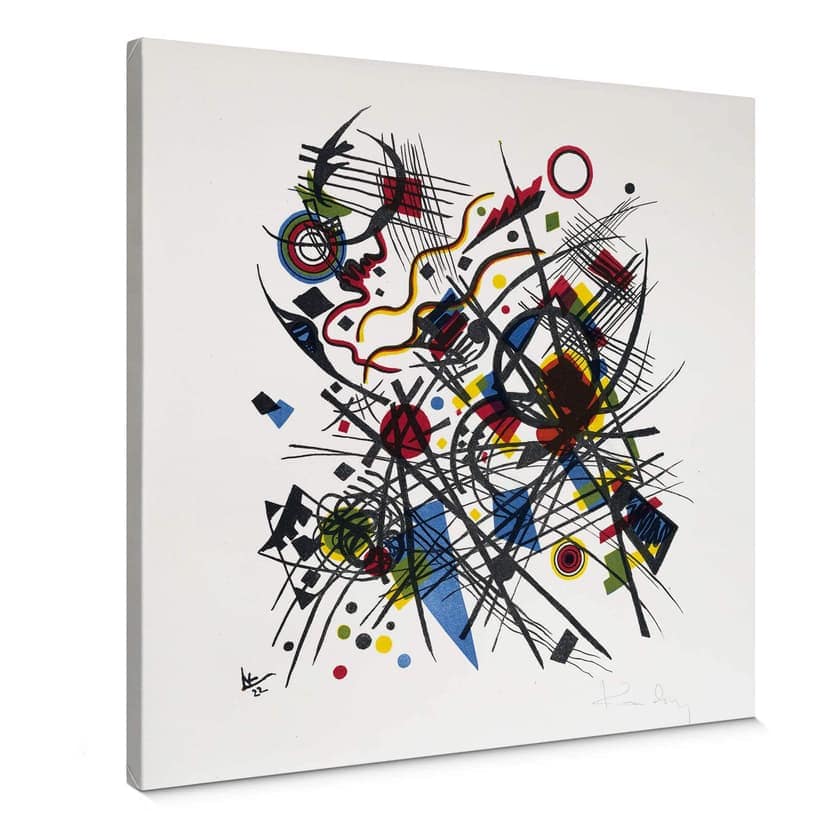 Stampa su tela Kandinsky - Litografia