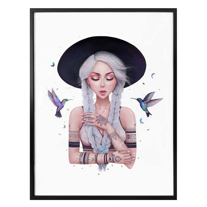 Poster Korenkova - Boho Girl 2