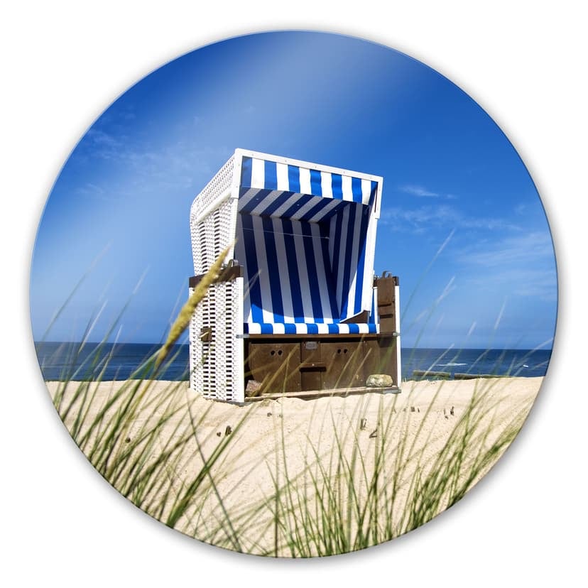 Divano da spiaggia - tondo