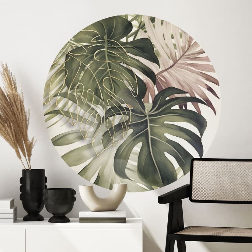 Adesivo murale Foglie tropicali Boho - Haase