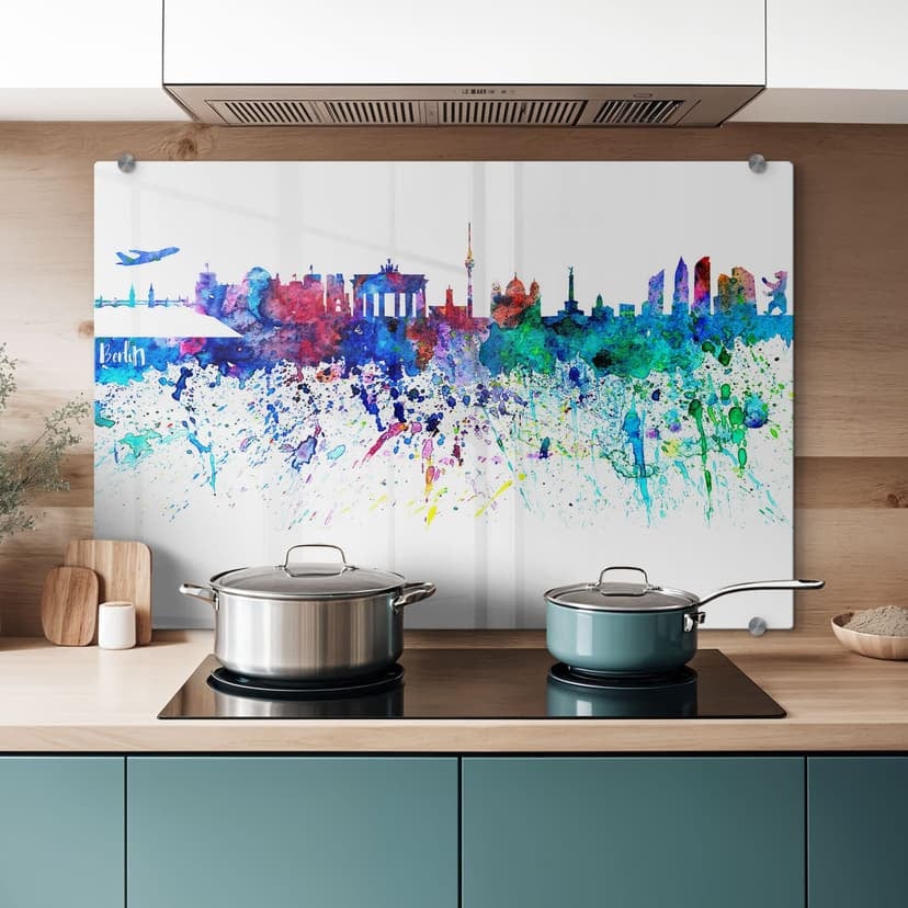Pannello paraschizzi Bleichner - Skyline Berino