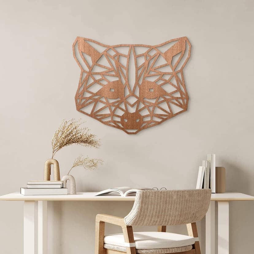 Decoro in legno origami - Orsetto lavatore