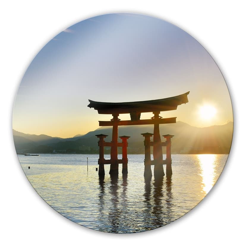 Santuario di Itsukushima - tondo