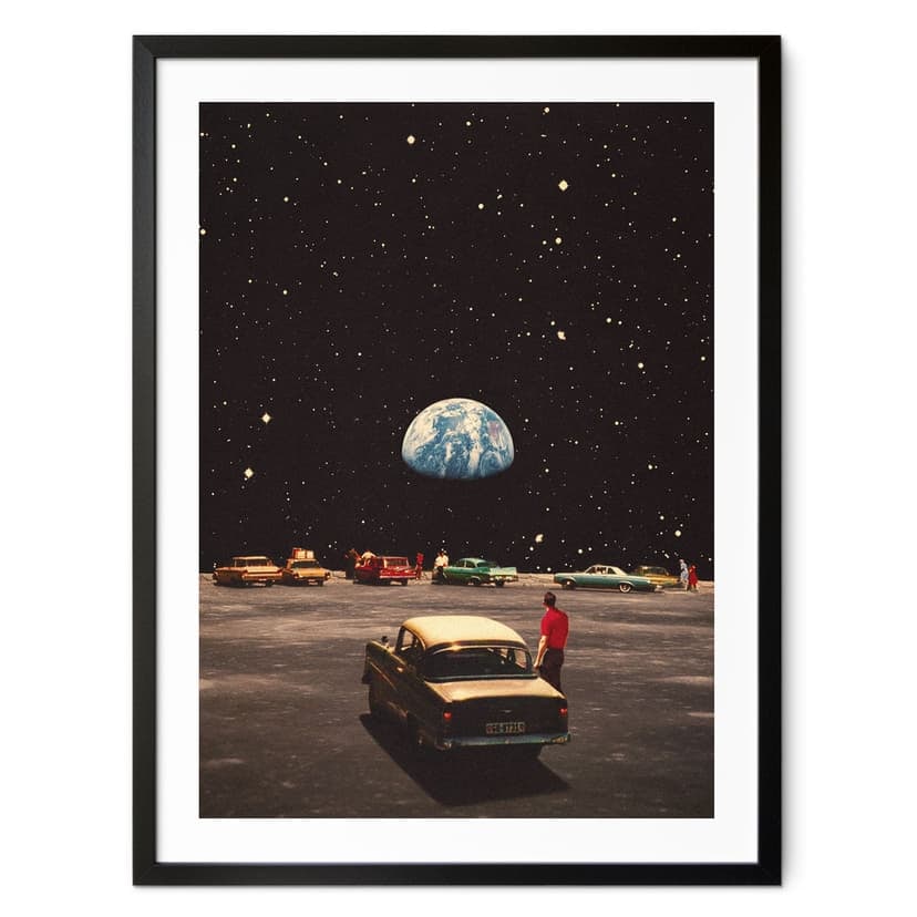 Poster Vista della terra dallo spazio - Taudalpoi