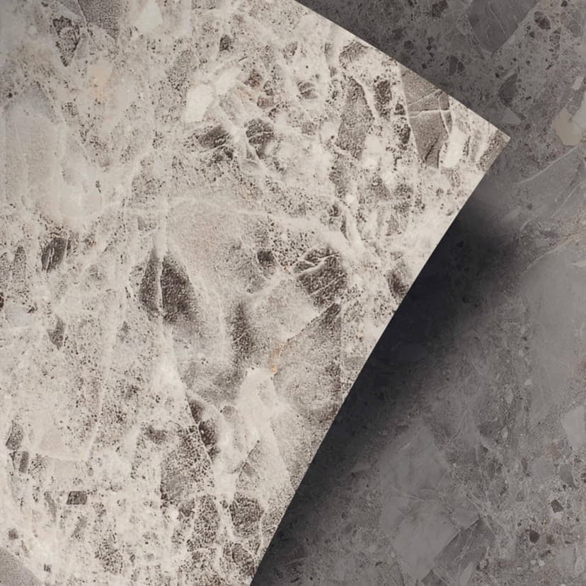 pellicola adesiva effetto pietra, terrazzo scuro - Pellicole per mobili, rivestimento cucina, pellicola bagno, Adesivi piastrelle