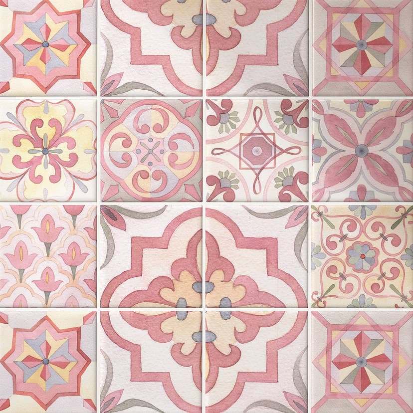 Adesivi piastrelle Maioliche - Set 12 pz.