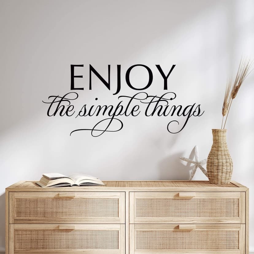 Adesivo murale - Enjoy the simple things