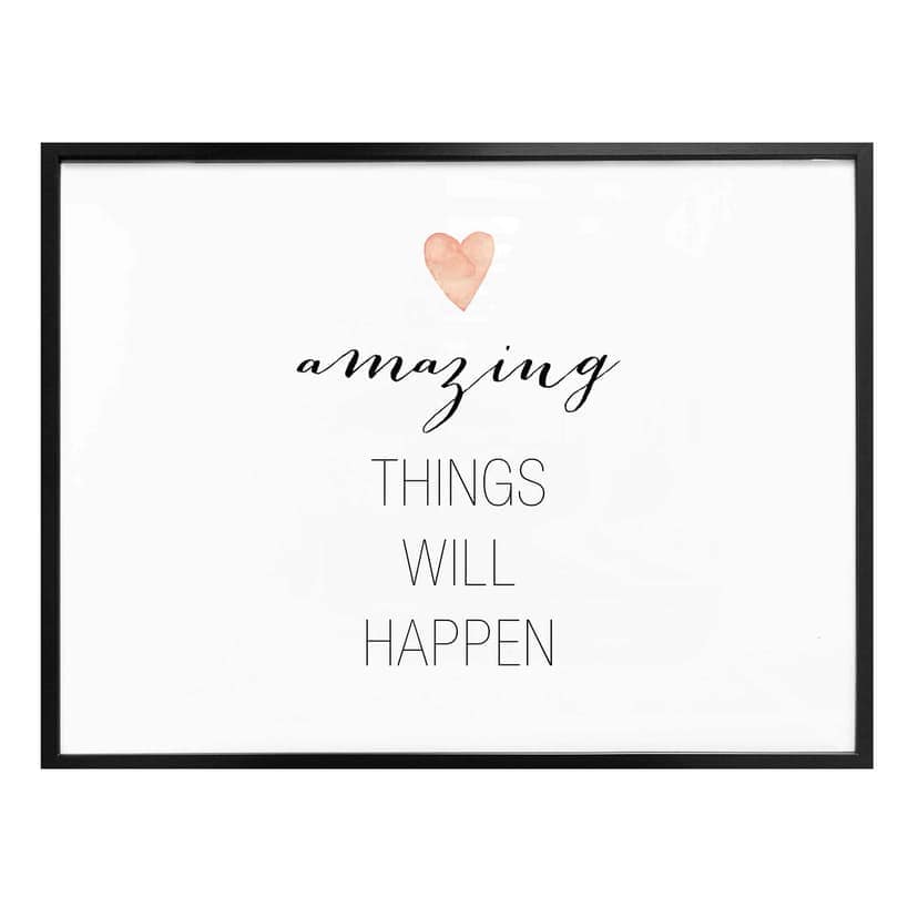 Poster Confetti & Cream - Amazing things