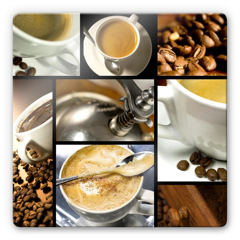 Stampa su vetro - Varietà di caffè