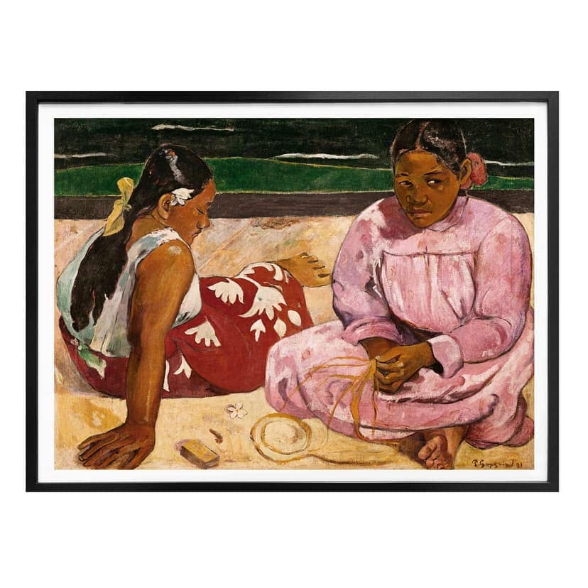 Poster Gauguin - Donne di Tahiti