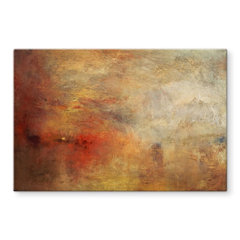 Turner - Tramonto sopra un lago