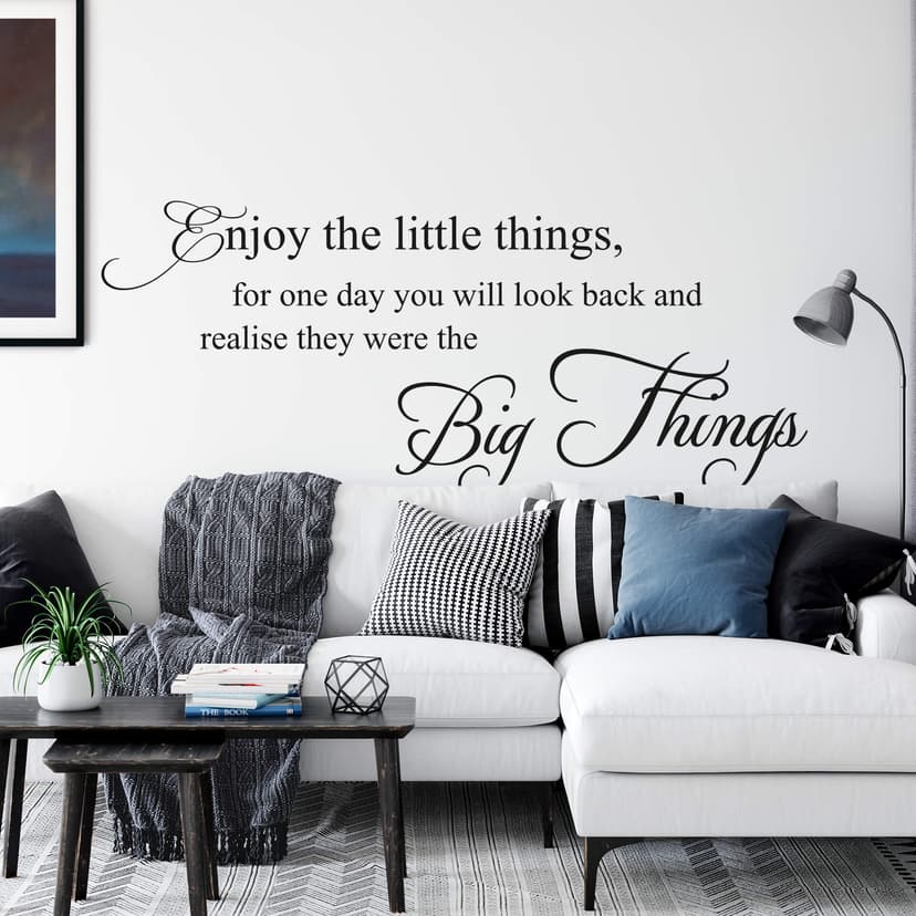 Adesivo murale - Enjoy the little things... 1
