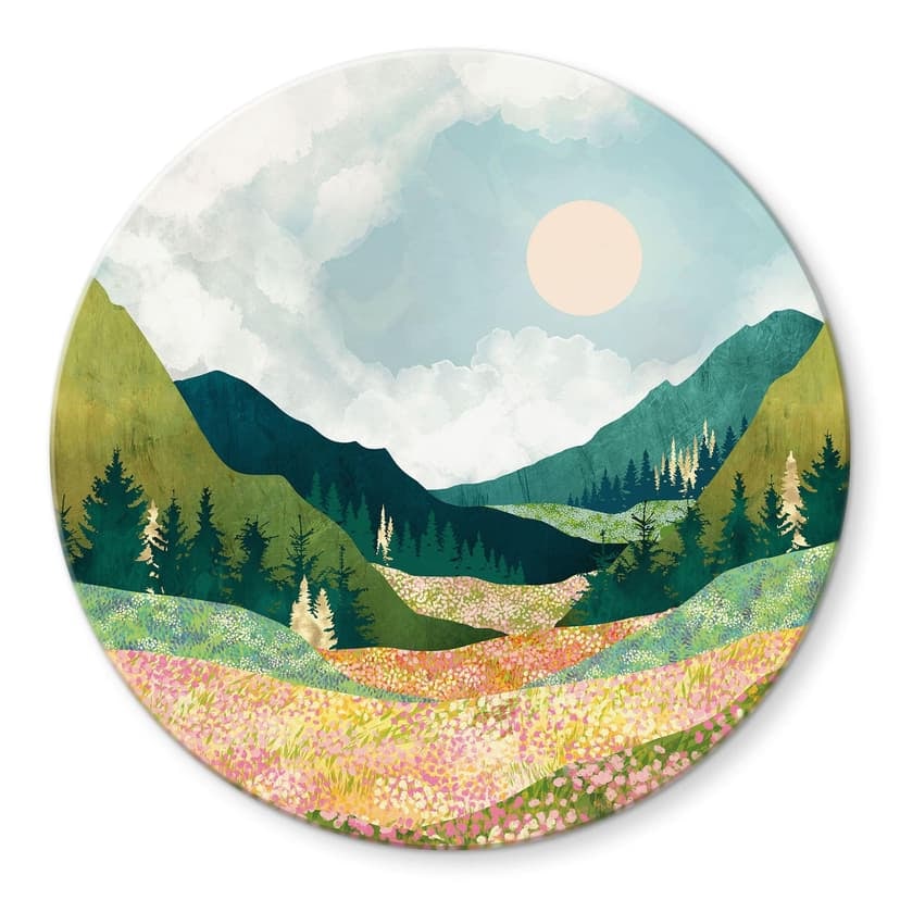 Stampa su vetro Prato colorato in primavera - SpaceFrog Designs