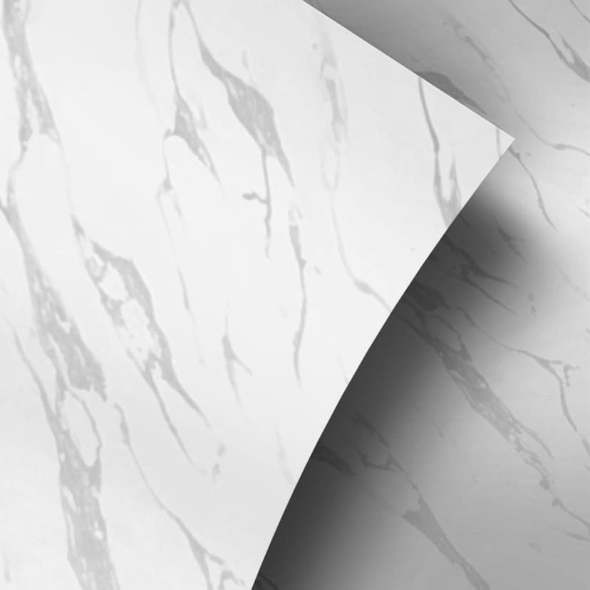 pellicola adesiva effetto marmo, bianco-grigio - Pellicole per mobili, rivestimento cucina, pellicola bagno, Adesivi piastrelle