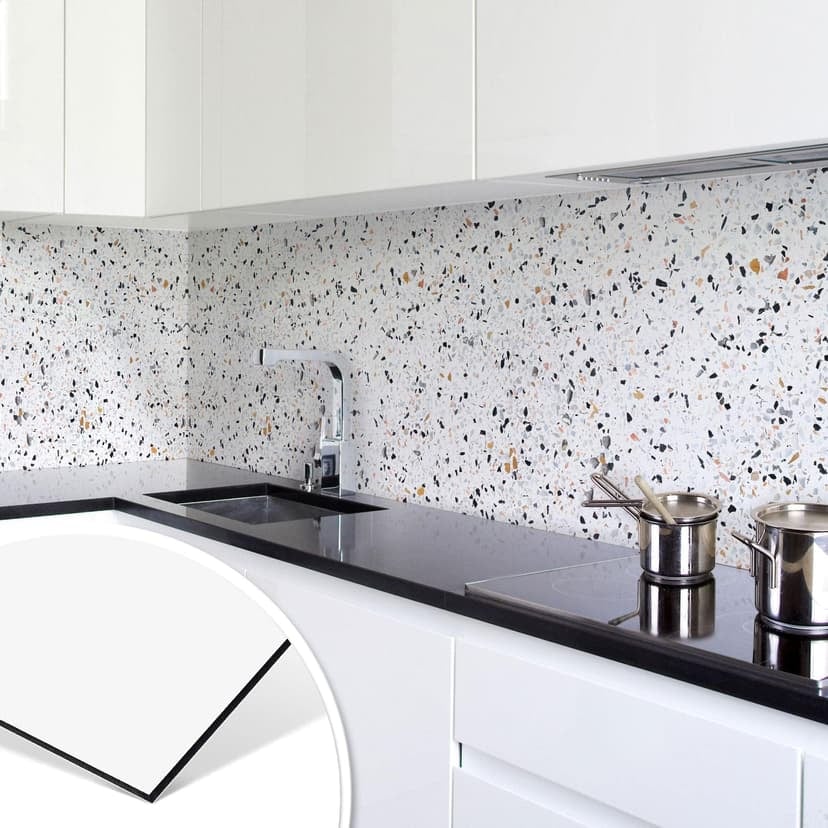 Rivestimento cucina in Alu-Dibond - Terrazzo