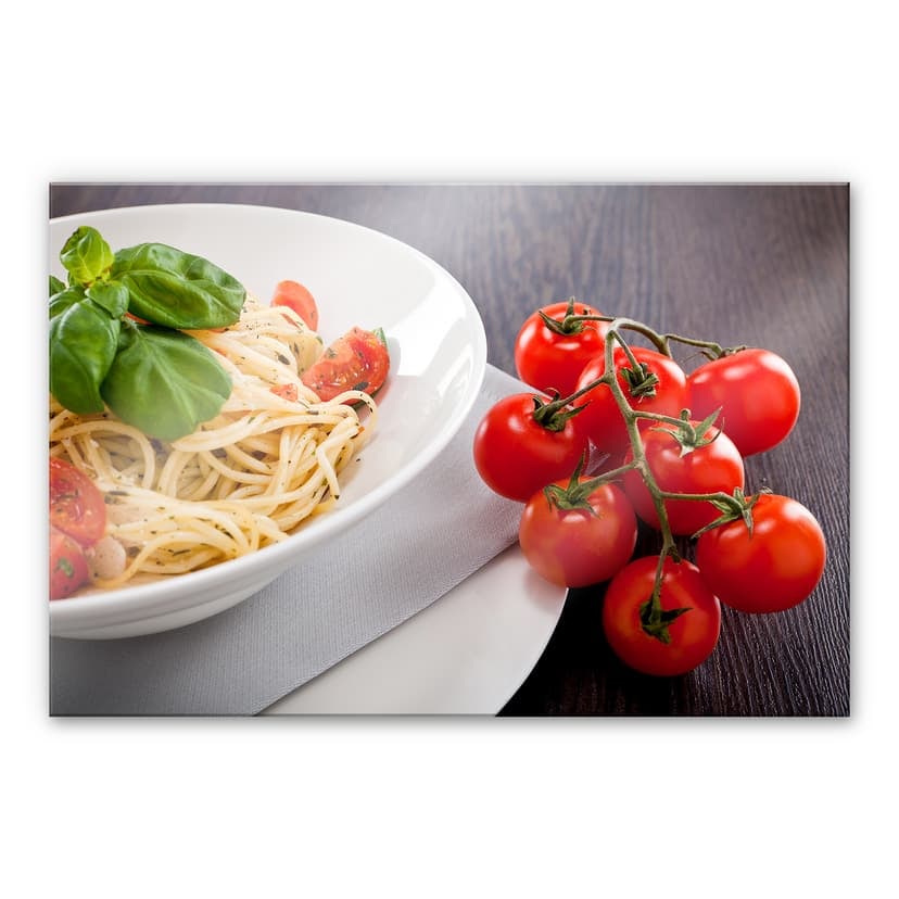 Stampa su vetro acrilico Pasta Italiana