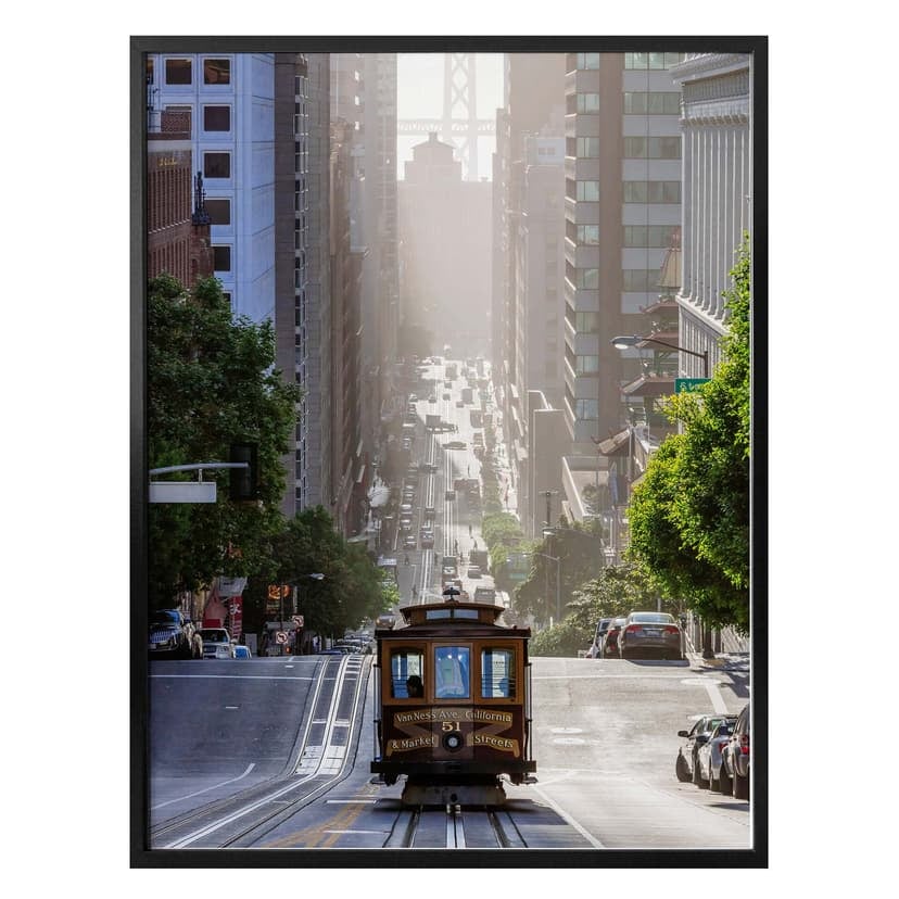 Poster Colombo - Tram a San Francisco