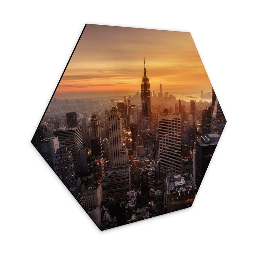 Esagono in Alu-Dibond Ruiz Dueso - New York
