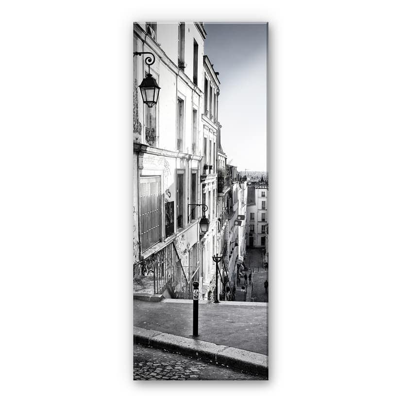 Stampa su vetro acrilico Montmartre - Panorama