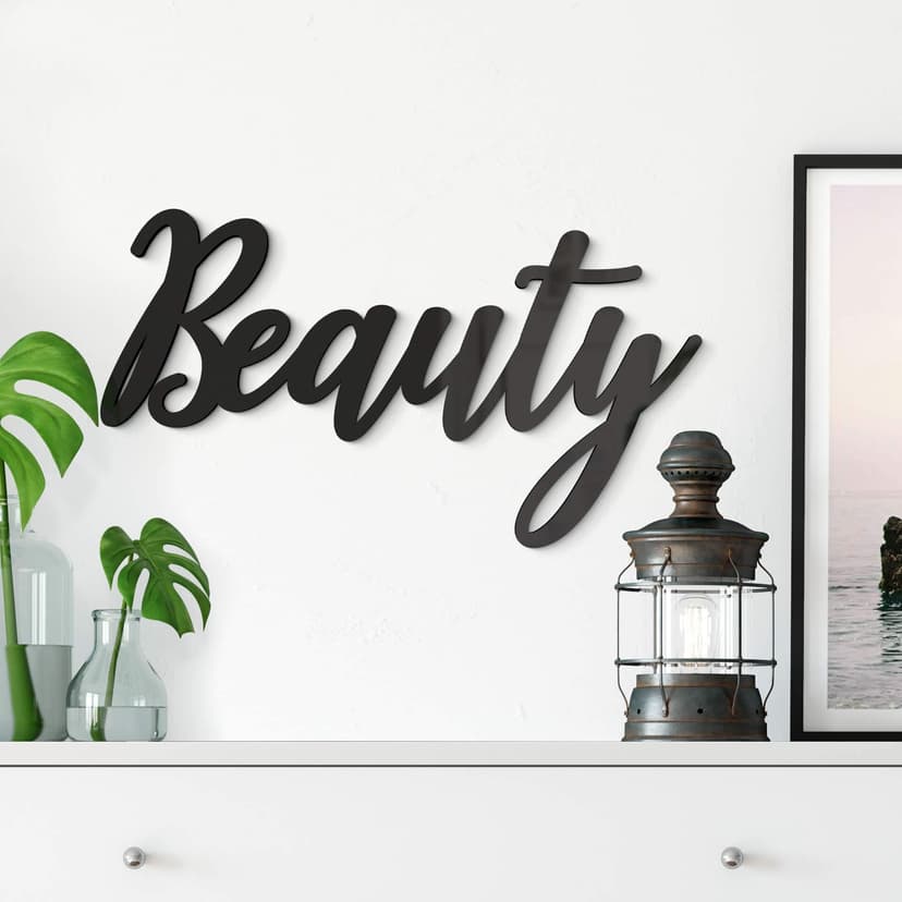 Scritta in acrilico – Beauty