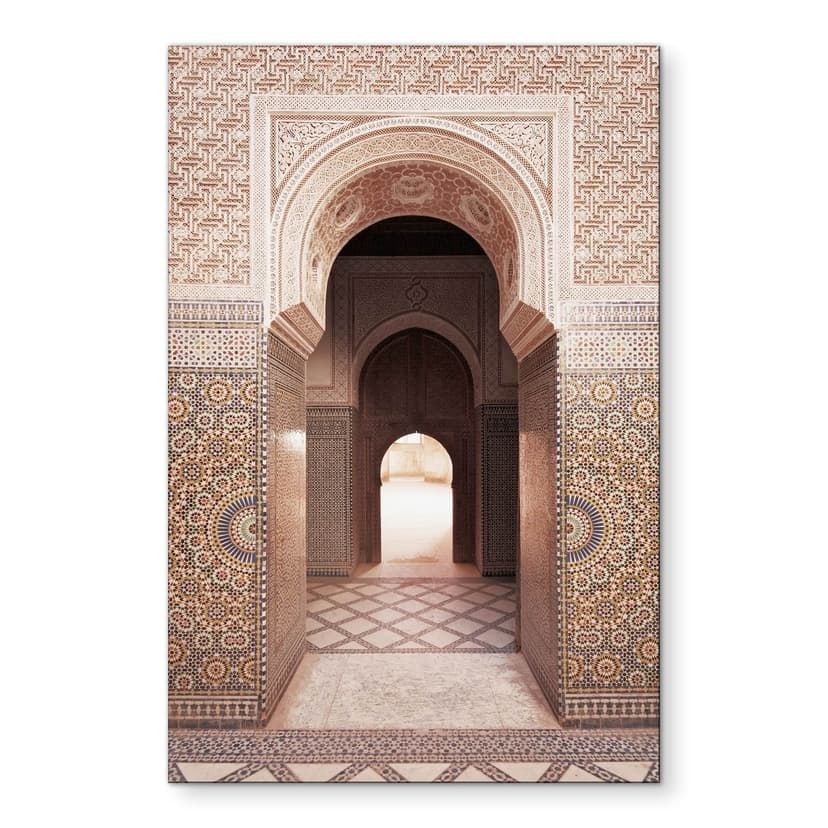 Stampe per pareti Porta orientale con mosaici - Sisi & Seb - Alu-Dibond