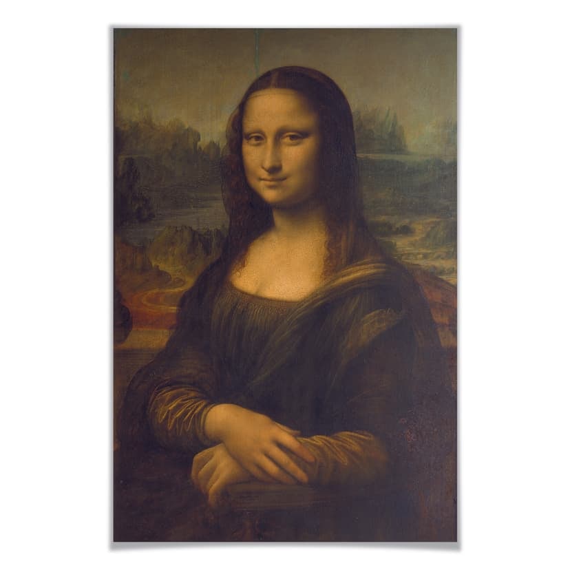 Poster Da Vinci - Monna Lisa