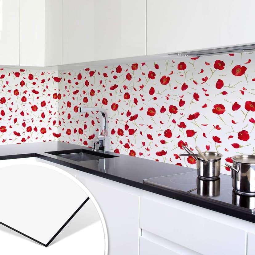 Rivestimento in Alu-Dibond Leffler - Papaveri
