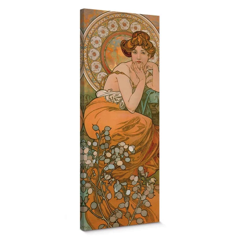 Mucha - pietre preziose: topazio