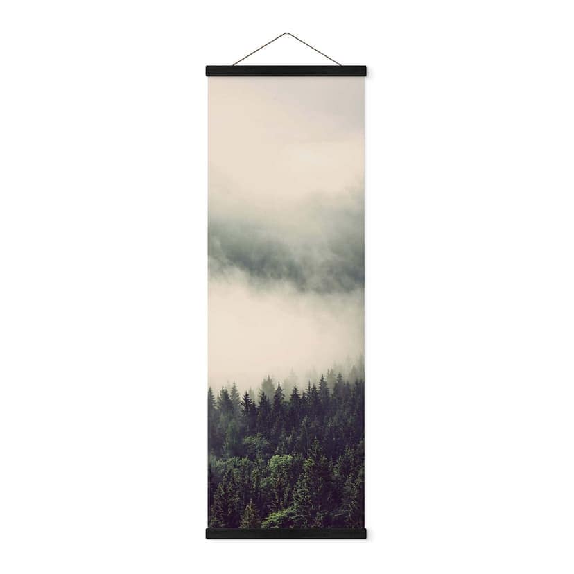 Poster tessile Foggy Forest