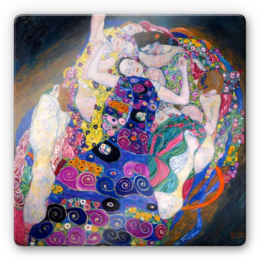 Stampa su vetro - Klimt - La vergine