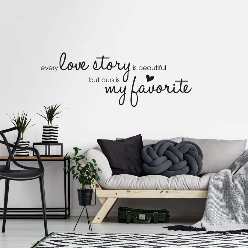 Adesivo murale - Every Love Story...