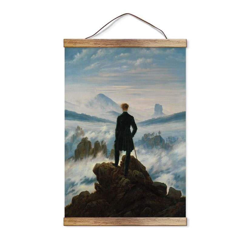 Stampe su tessuto Friedrich - Il Viandante