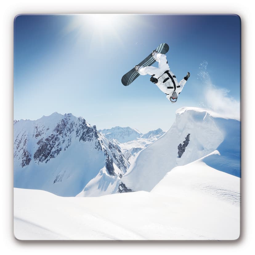 Snowboarder - quadrato