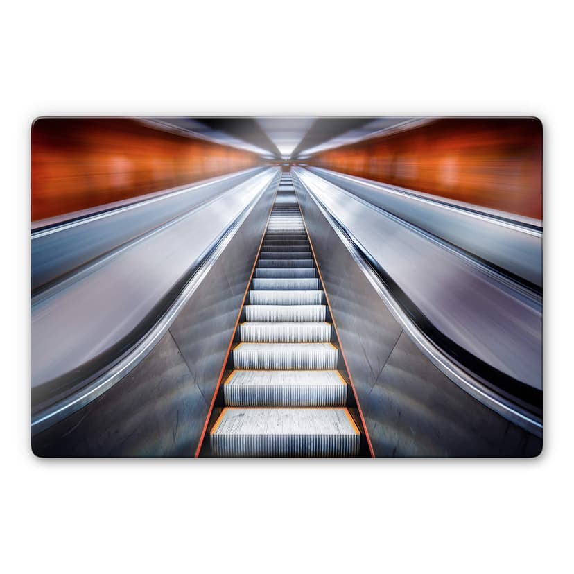 Stampa su vetro - Kay PK - Escalator