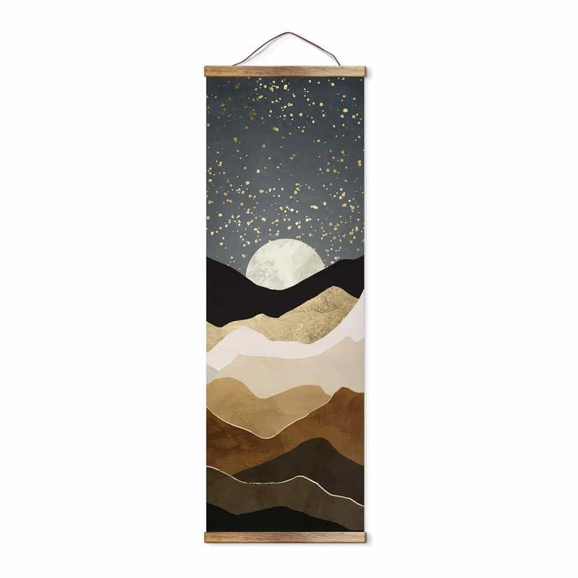 Stampe su tessuto SpaceFrog Designs - Stelle d'oro - Panorama