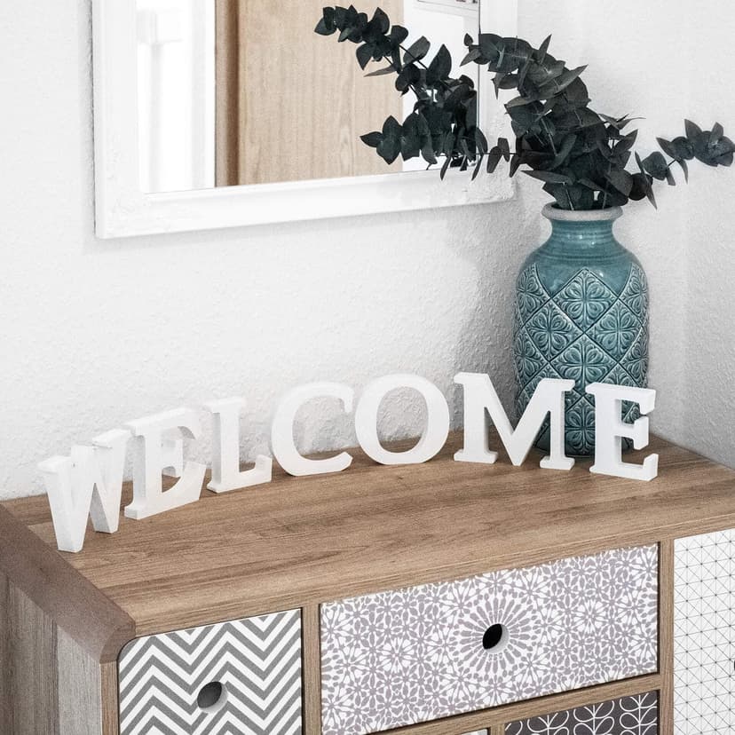 Lettere decorative - 3D Welcome
