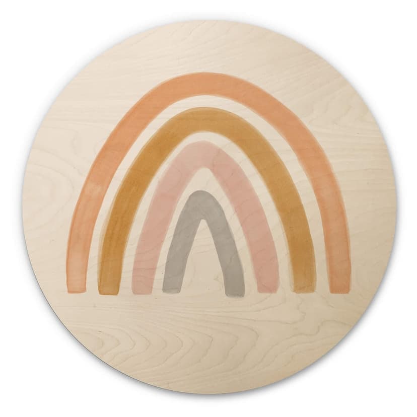 Stampa su legno Nouveauprints - Arcobalen