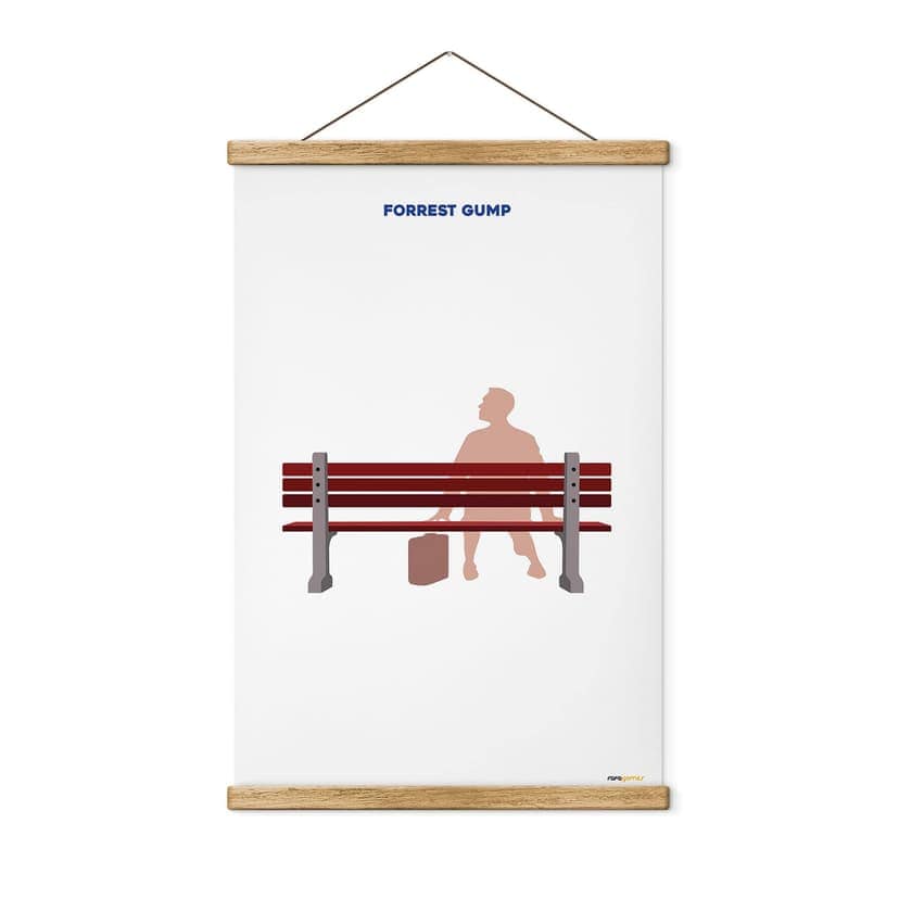 Poster tessile Ispirato al film "Forrest Gump" - Gomes