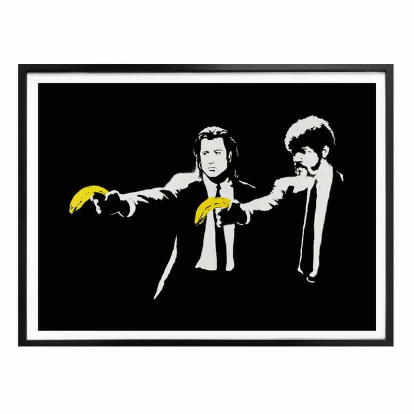 Poster Banksy - Pulp Fiction