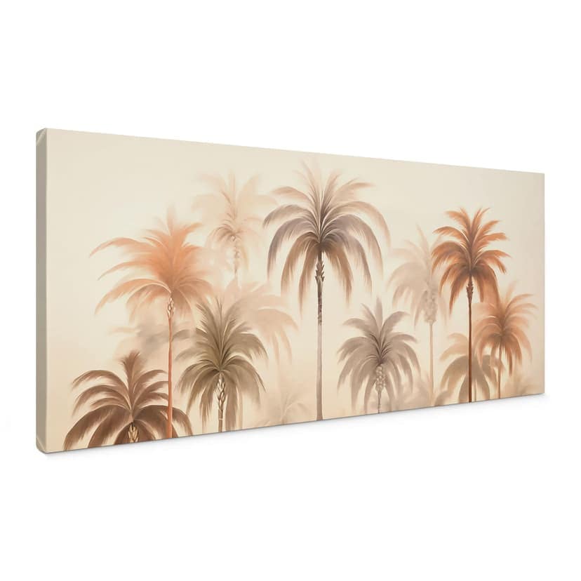Stampa su tela Paesaggio tropicale con palme - Haase