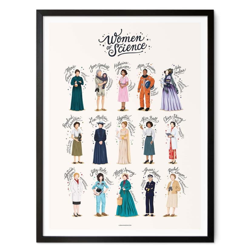 Poster Tohmé - Donne di scienza