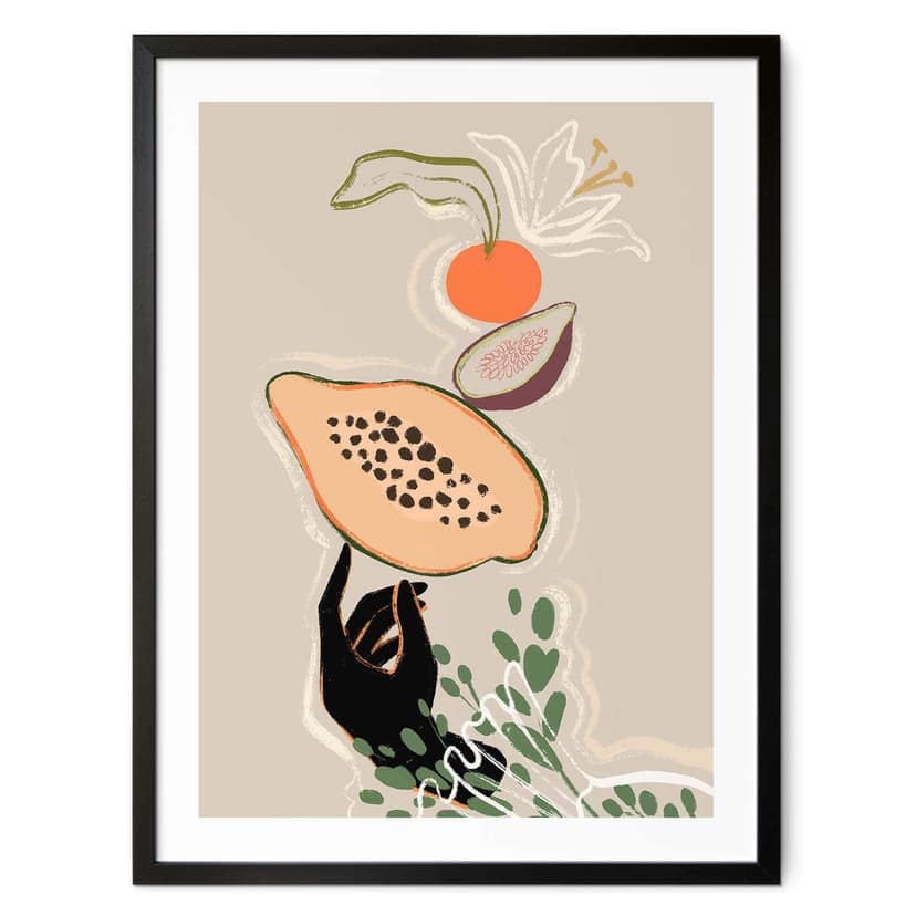 Poster Arty Guava - Papaya Balance