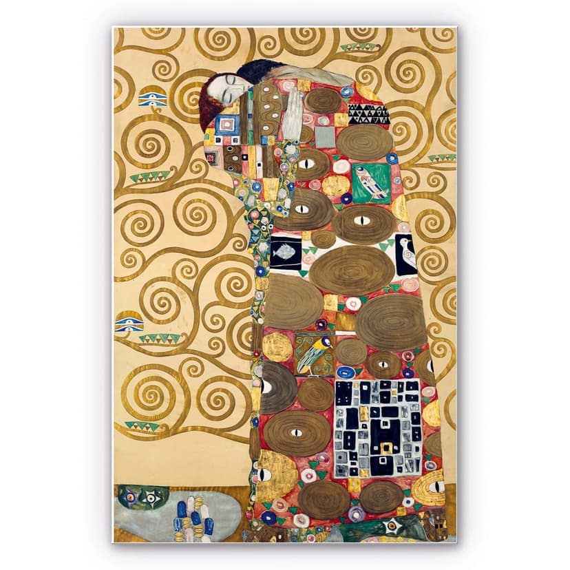 Stampa su Forex Klimt - L'abbraccio