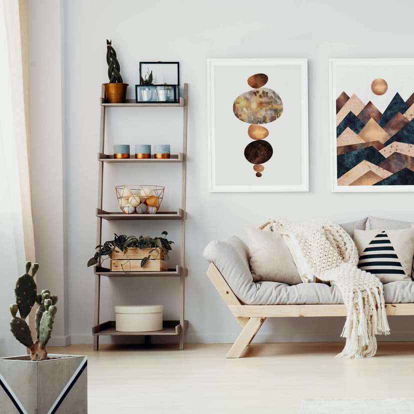 Poster Set con cornice Fredriksson - Armonia