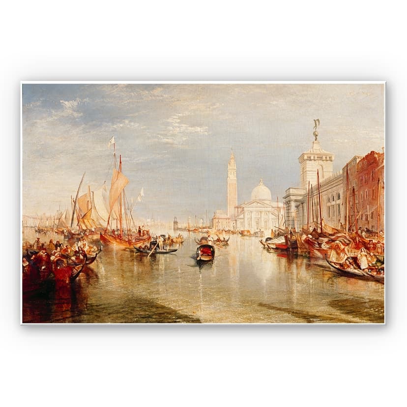 Stampa su Forex Turner - Venezia, Dogana e S. Giorgio Maggiore