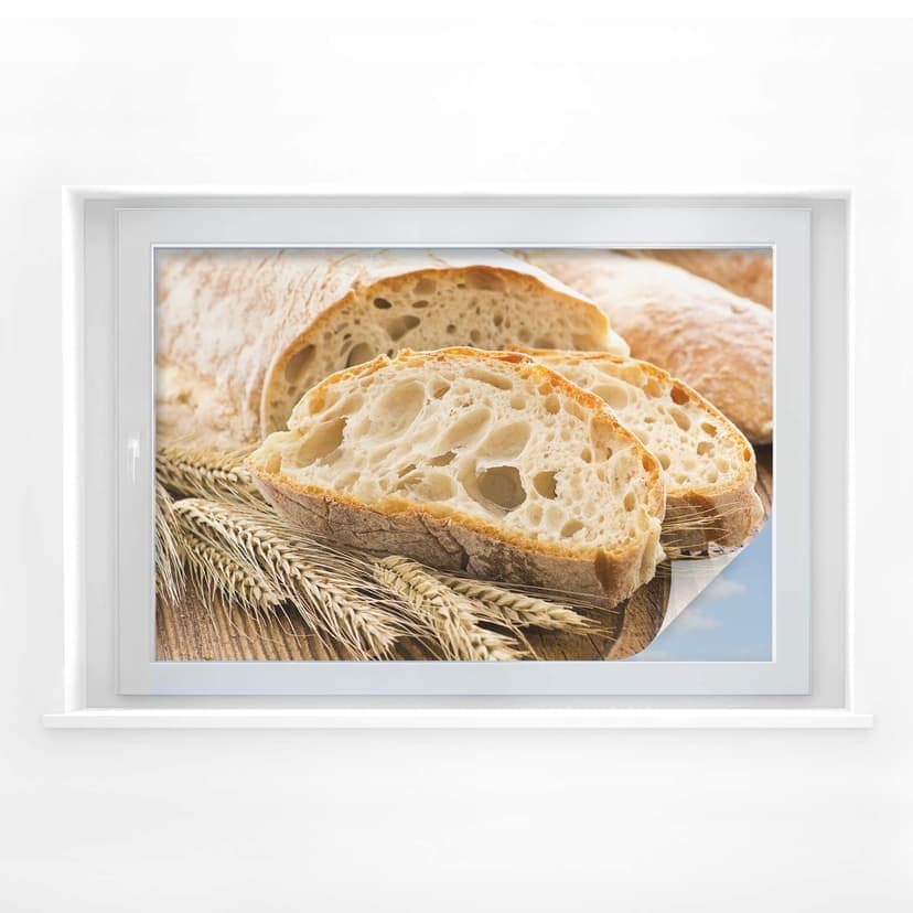 Pellicola adesiva per vetri - ciabatta appena sfornata