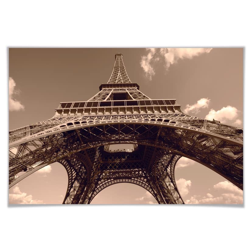 Poster - Torre Eiffel in prospettiva