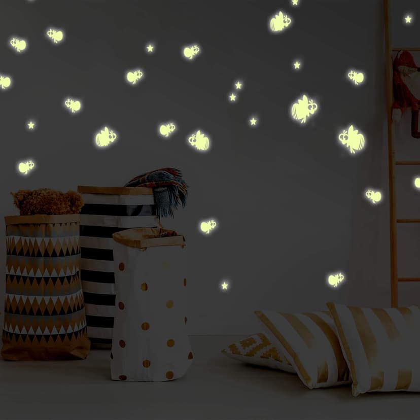 Adesivi murali luminosi - Lucciole