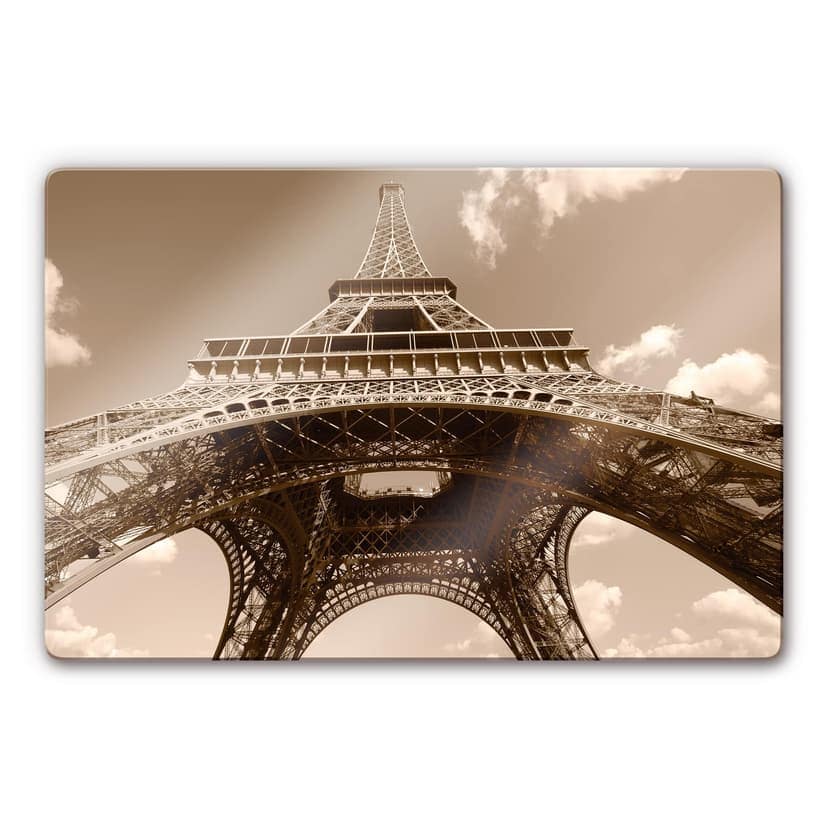 Stampa su vetro - Torre Eiffel in prospettiva